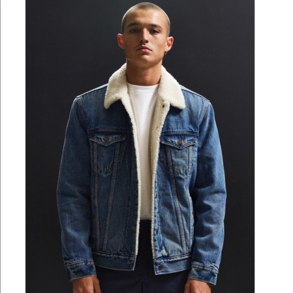 Levi’s | Sherpa Denim Trucker Jacket